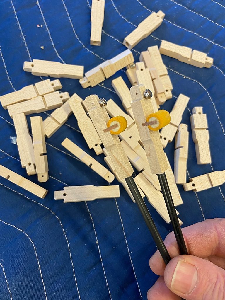 Photo of obsolete parts